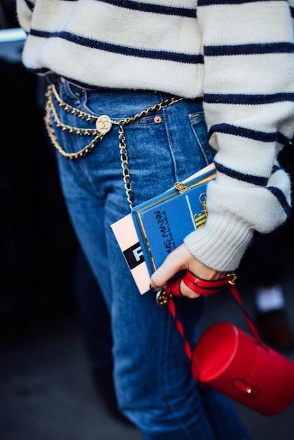 Come indossare la maglia a righe marinière