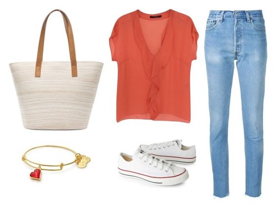 Come abbinare il colore corallo - la blusa