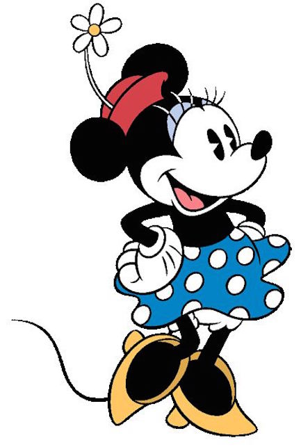 Minnie con gonna a pois