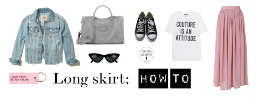 La gonna lunga: come indossarla?