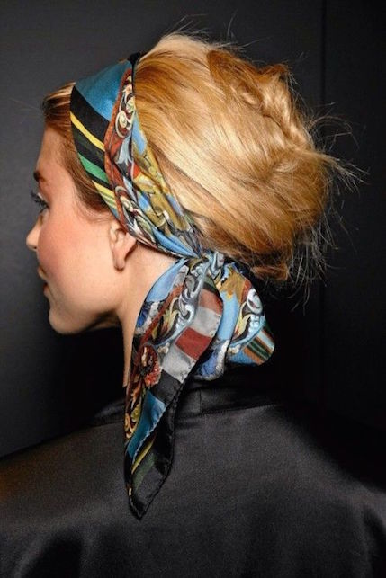 Come indossare foulard idee facili chic