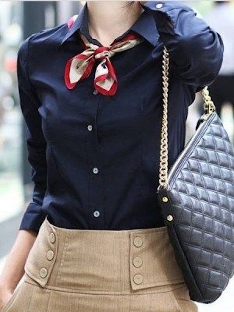 Come indossare foulard idee facili chic