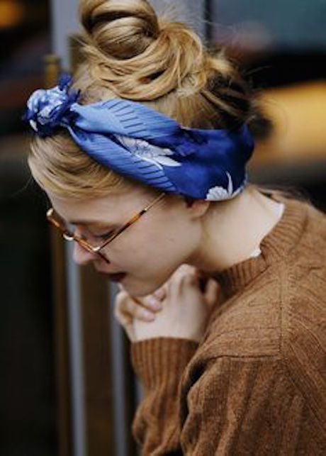 Come indossare foulard idee facili chic
