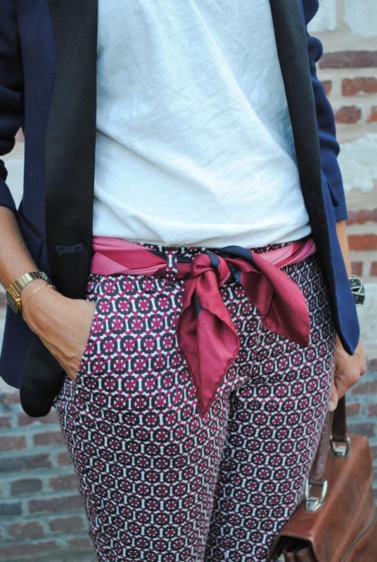 Come indossare foulard idee facili chic