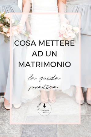 Cosa mettere ad un matrimonio