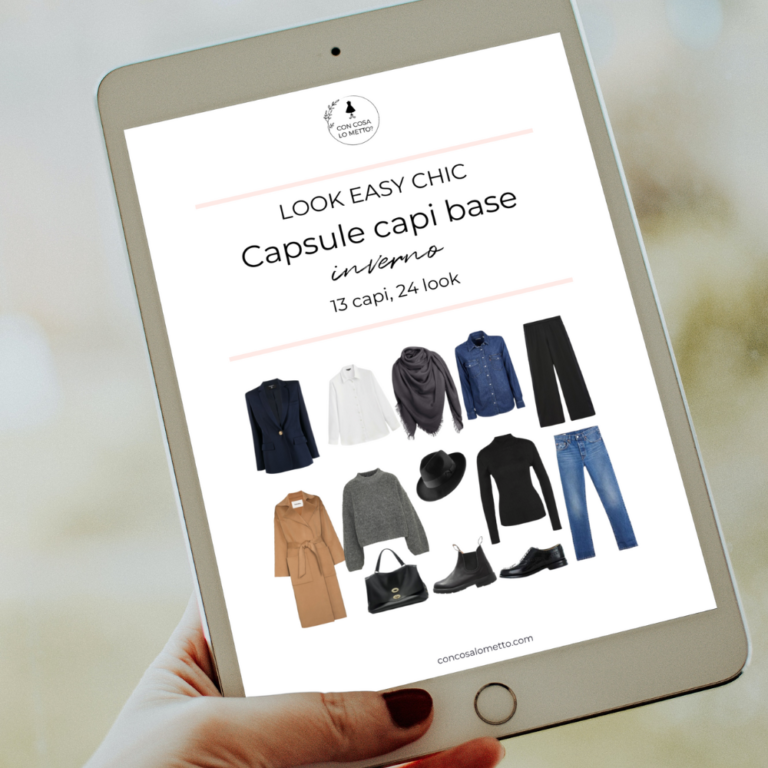 Capsule Capi Base - Inverno – Con cosa lo metto?